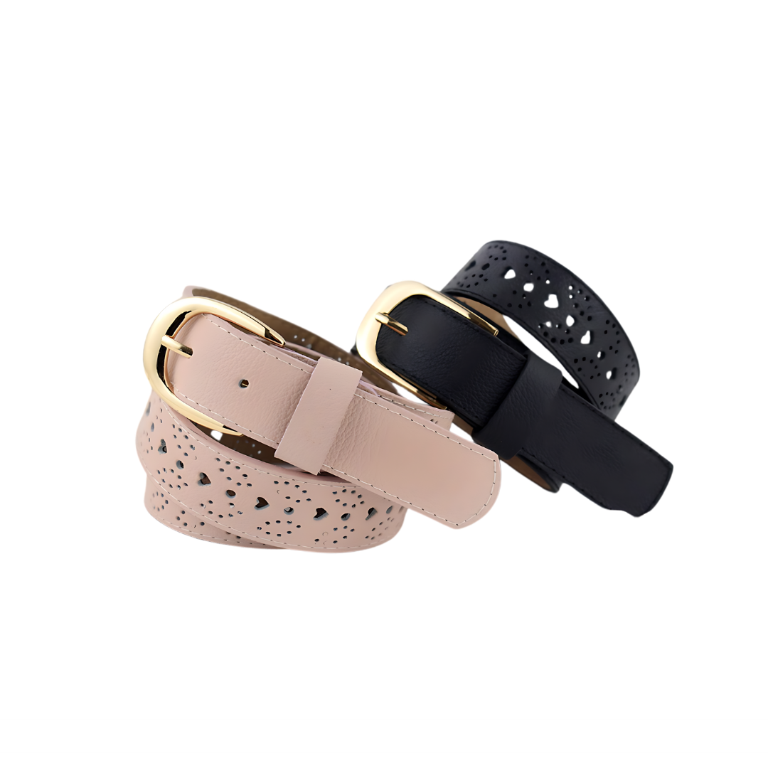 Cinturon en cuero para mujer ref 0247 - RagazzaBolsos
