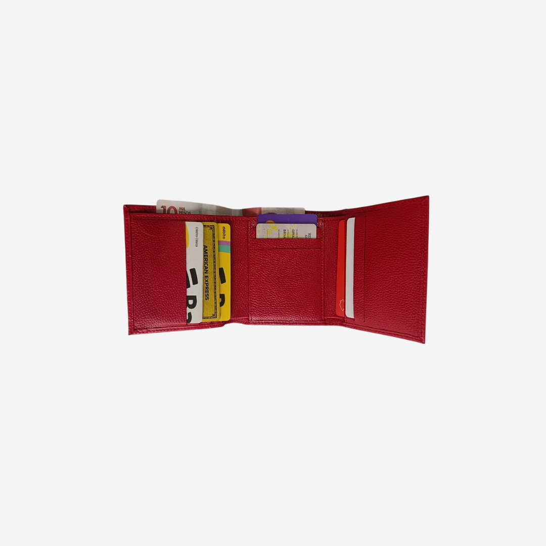 Billetera Acari Roja