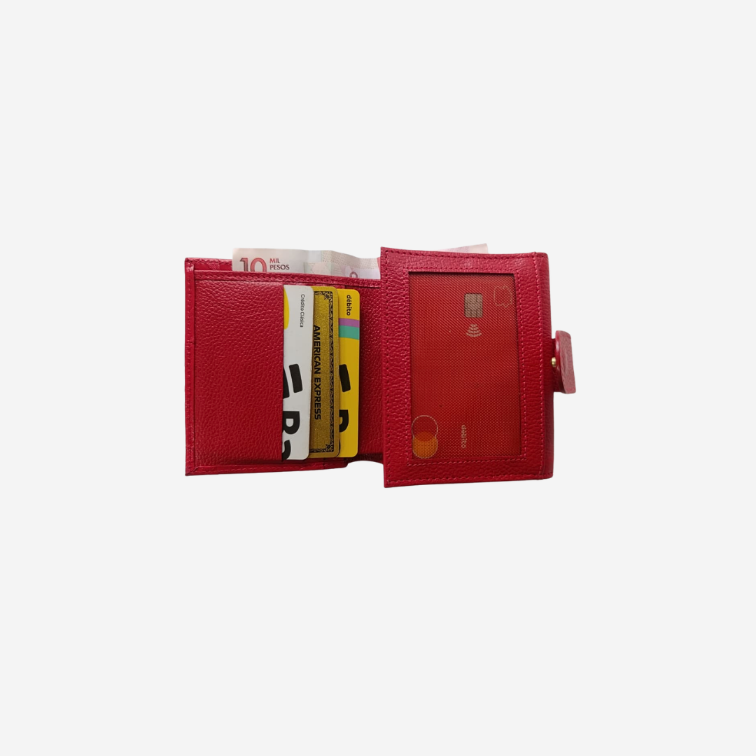 Billetera Acari Roja
