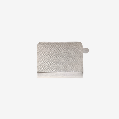 Billetera Zafiro en Cuero Beige - RagazzaBolsos